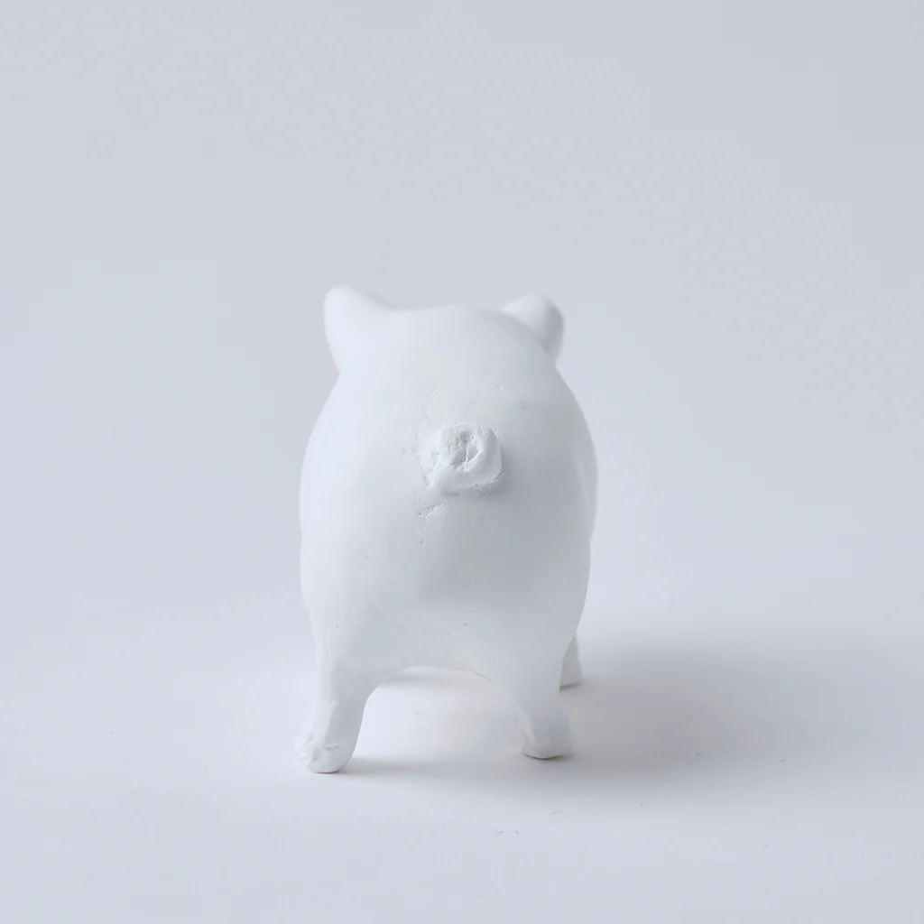 Plaster Aroma Ornament - Walking Little Pig
