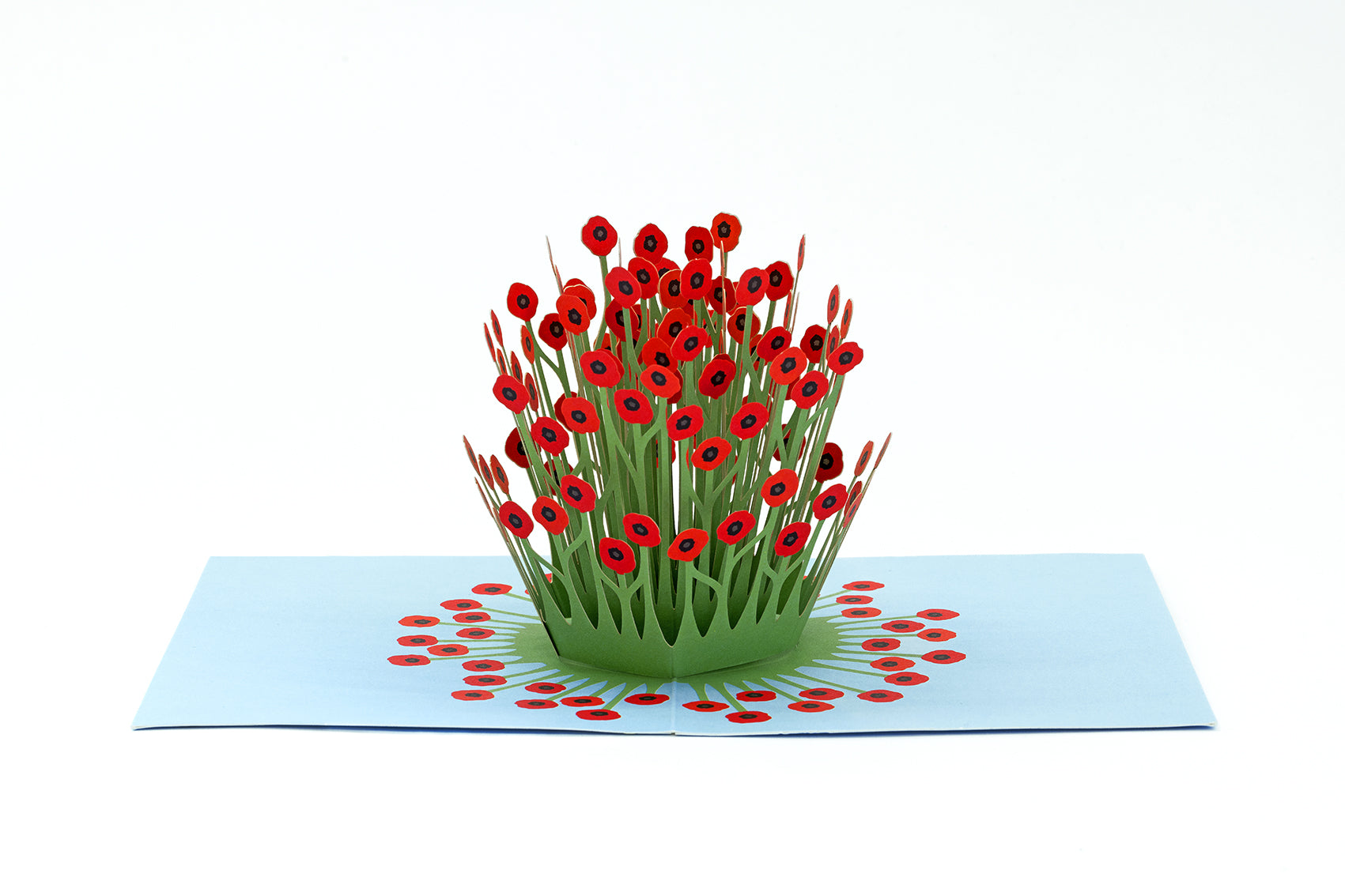 Peter Dahmen - Blooming Poppies Pop Up Card