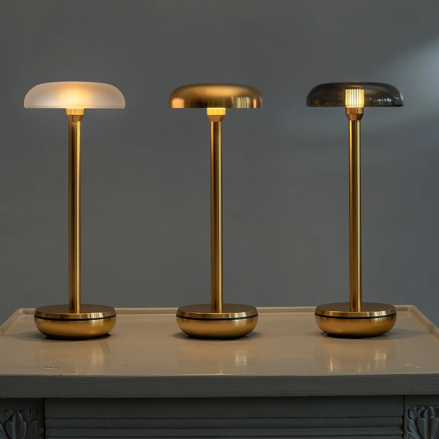 Trio of Humble Air lamp