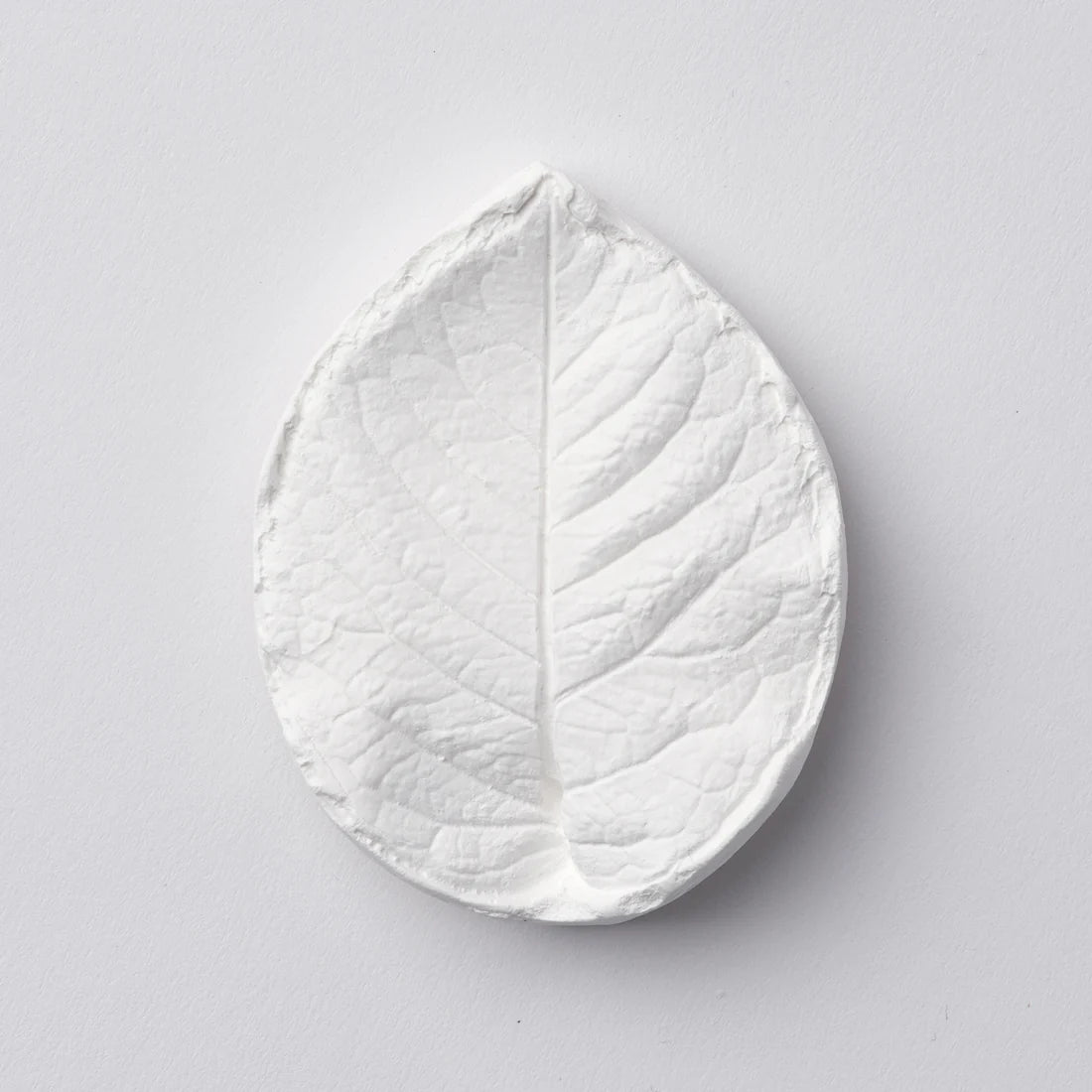 Plaster Incense Holder - Hydrangea Leaf