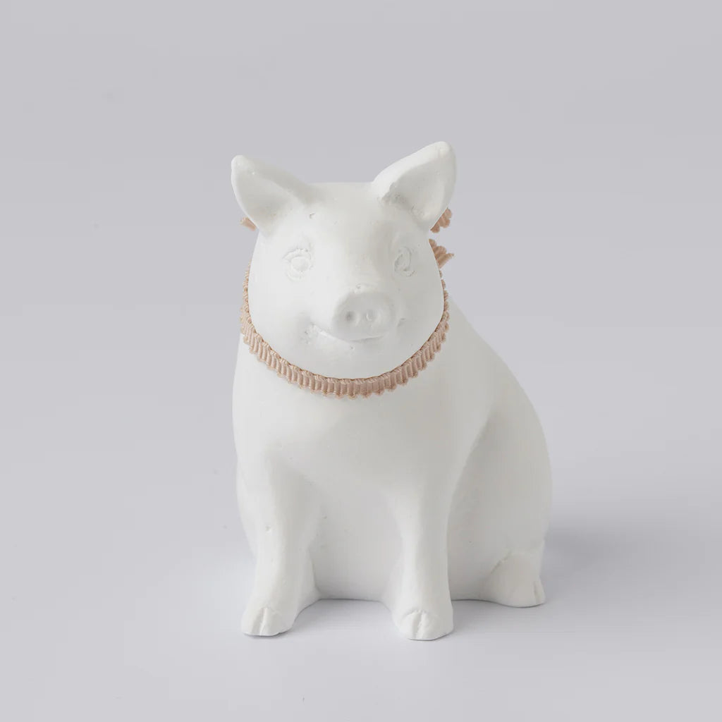 Plaster Aroma Ornament - Little Pig
