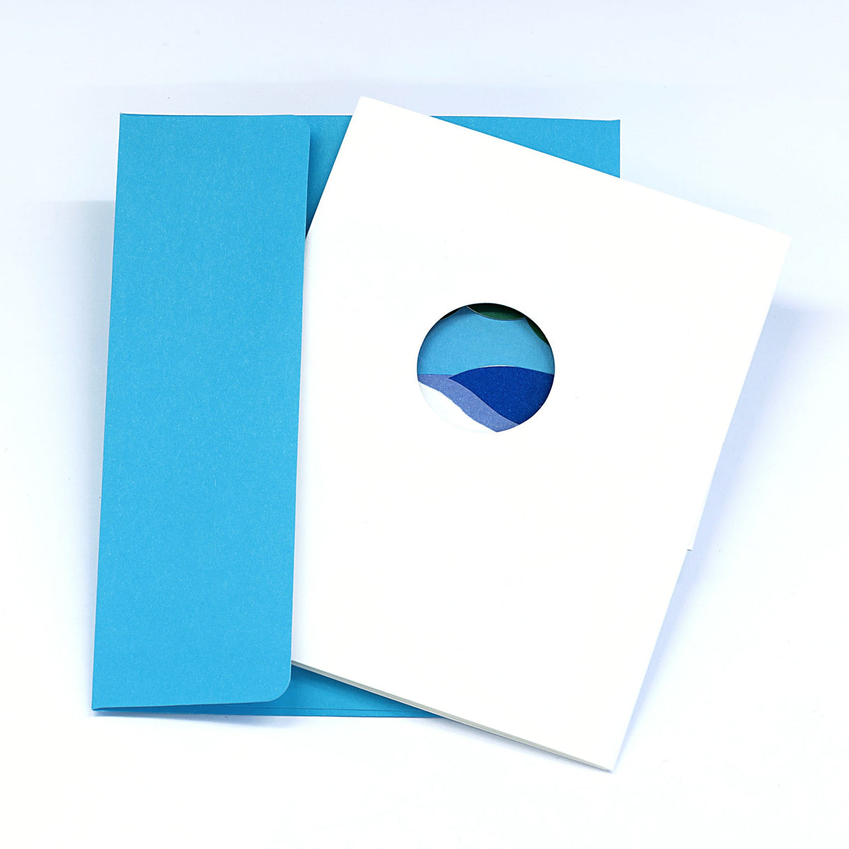 IC Design Gérard Lo Monaco - Clouds & Trees Pop Up Card