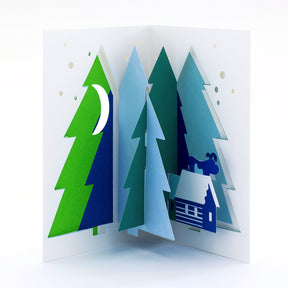 IC Design  Gérard Lo Monaco - Winter Landscape Pop Up Card