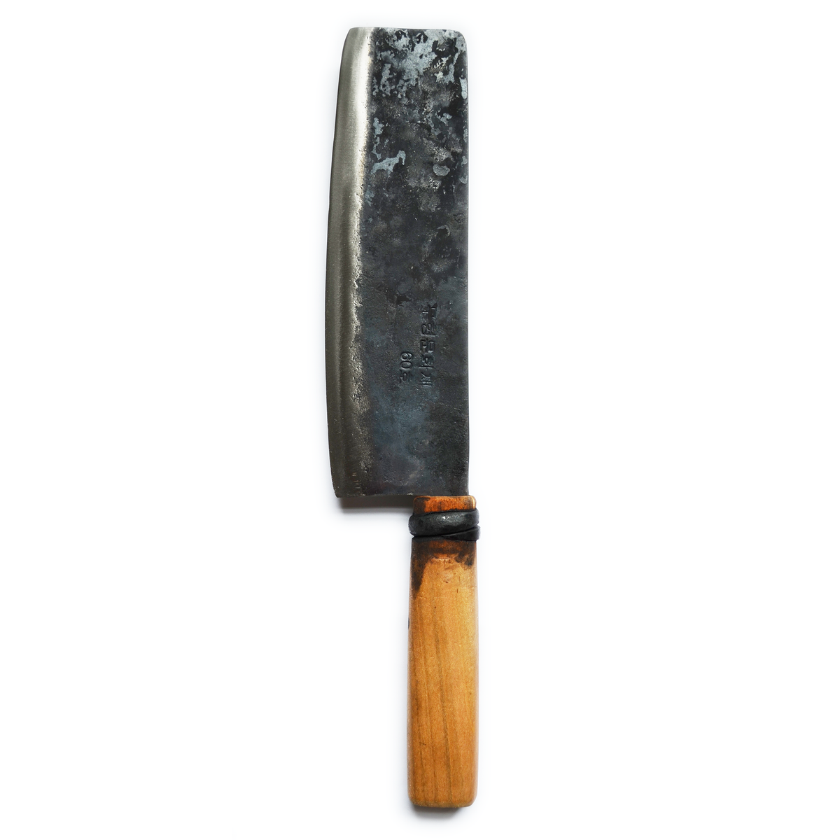 #63 Rustic Vegetable Knife, Rectangular Blade - product photo on white background