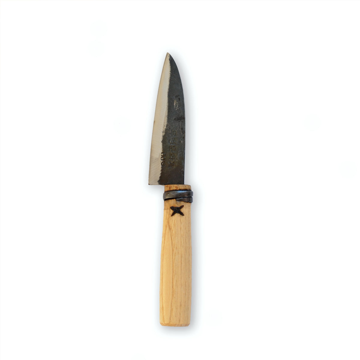 #59 Rustic Paring Knife, large, product photo on white background