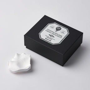 Plaster Incense Holder - Peony Petal