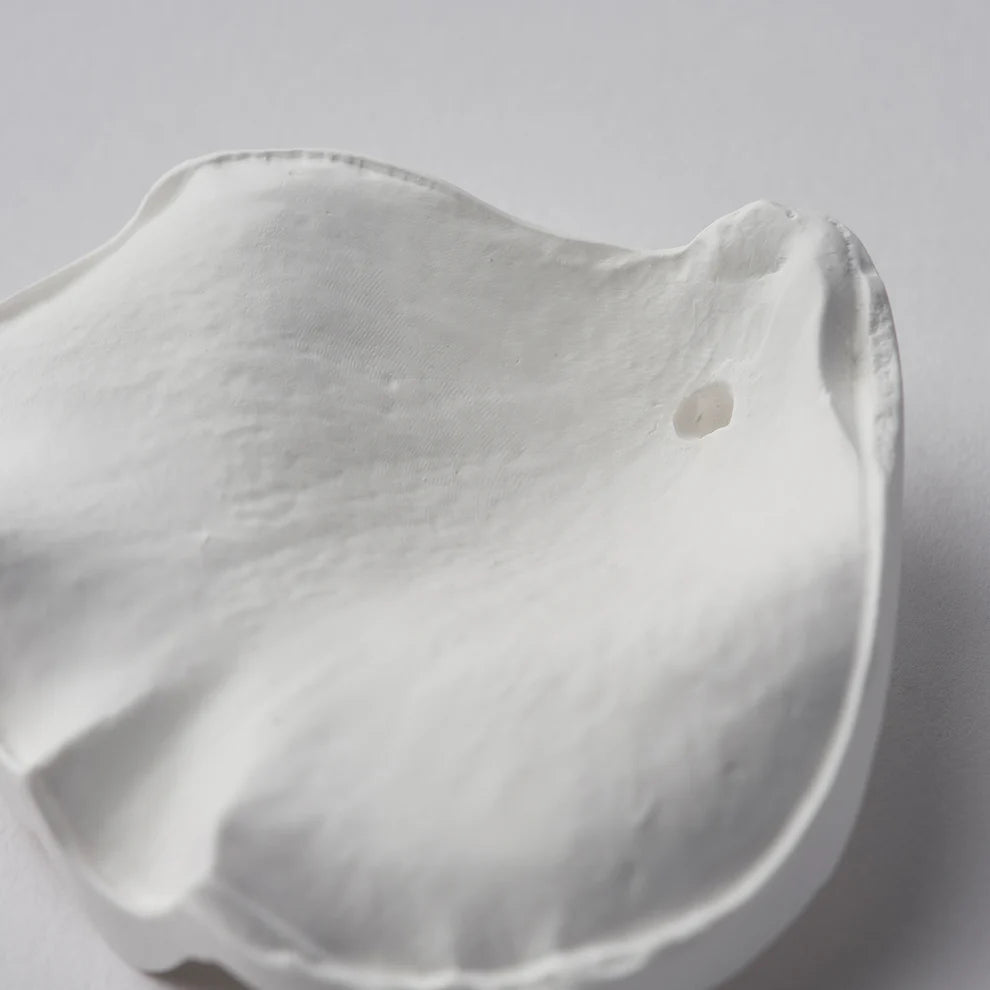 Plaster Incense Holder - Peony Petal