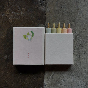 Traditional Japanese Candle Set of Five